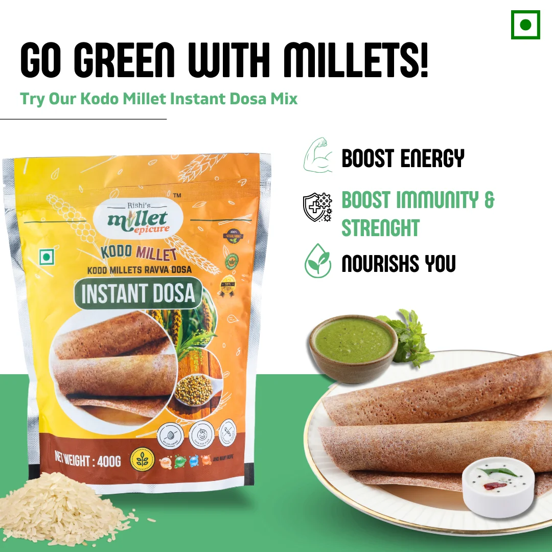Kodo Millet Instant Dosa Mix - Image 3