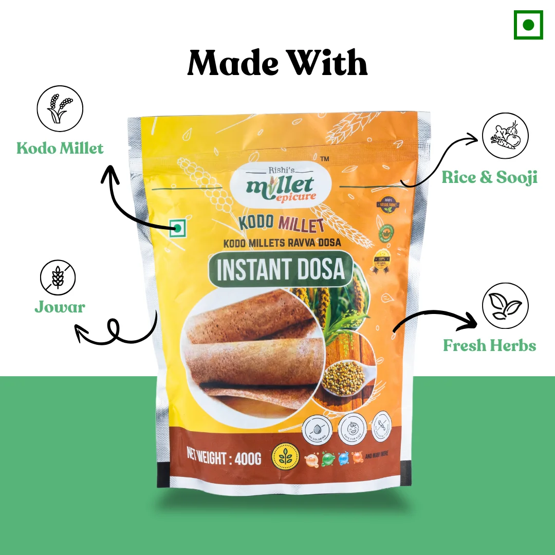 Kodo Millet Instant Dosa Mix - Image 2
