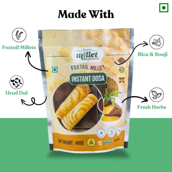 Foxtail Millet Instant Dosa Mix - Image 2