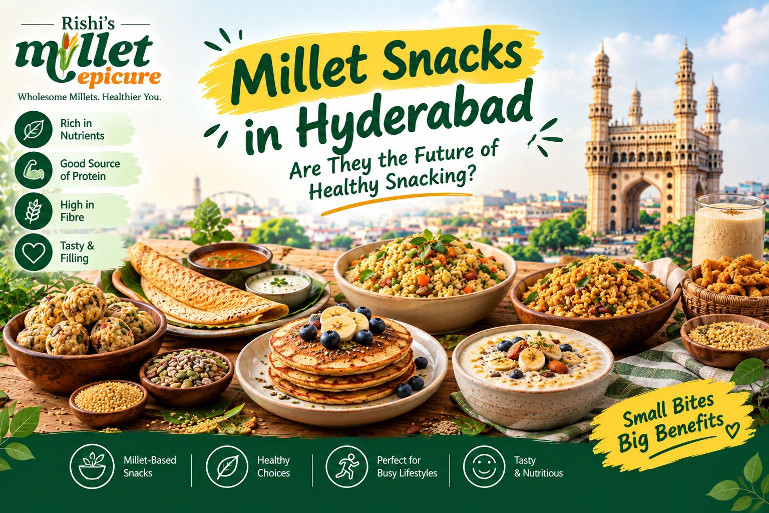 Millet Snacks in Hyderabad | Healthy Snacking Ideas